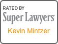 Super Lawyers Award logo Kevin Mintzer